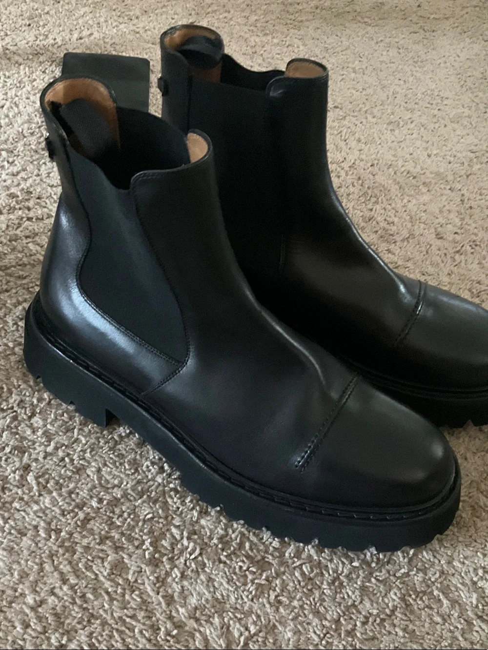 Salvatore Ferragamo - George 2 Embellished Leather Chelsea Boots - Black
